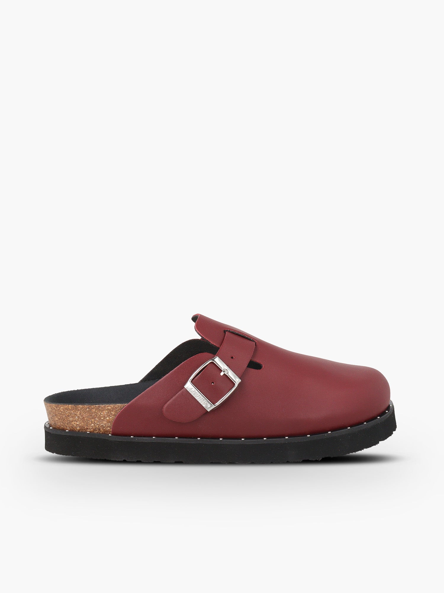 RIVA VEGAN STUDS BURGUNDY