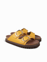 GALIA LEATHER EMBOSSED AMBER