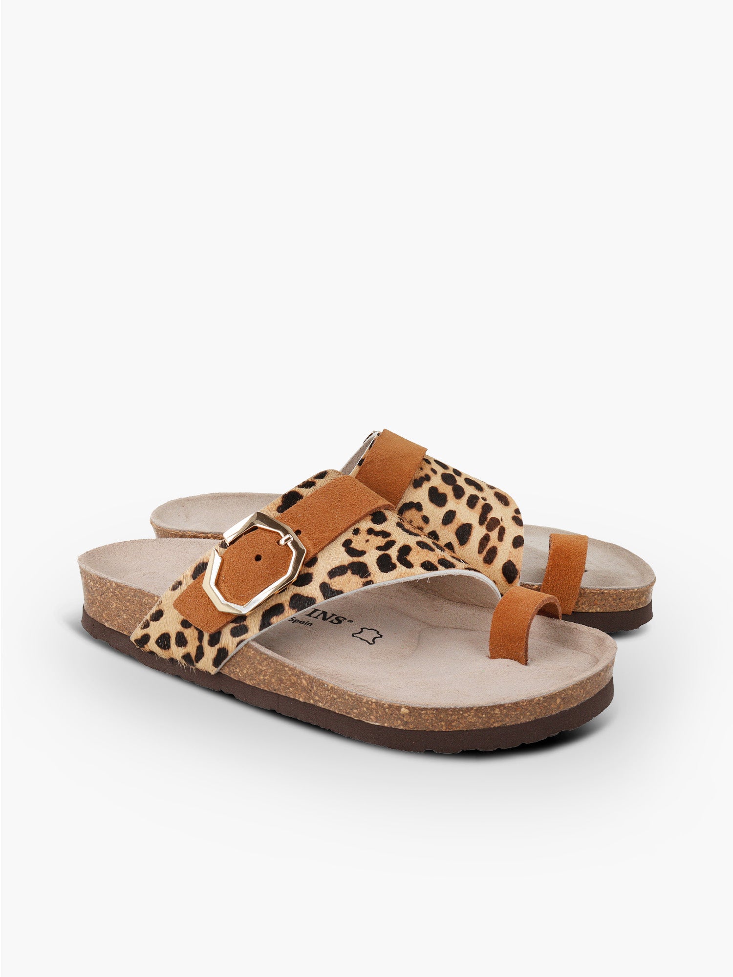 GLEMI LEATHER LEOPARD