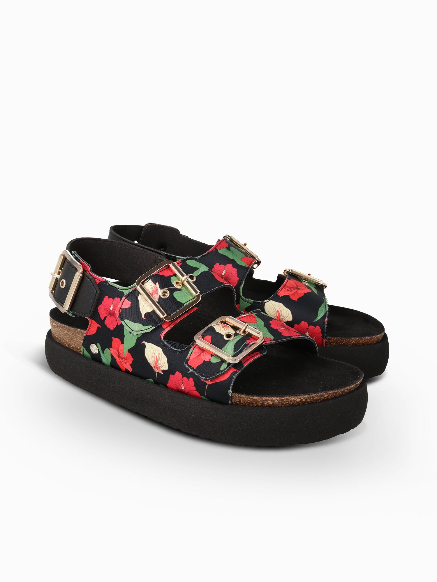 FELINA VEGAN FLORAL RED