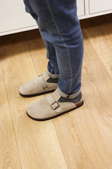 IZAR VELOUR TAUPE MAN