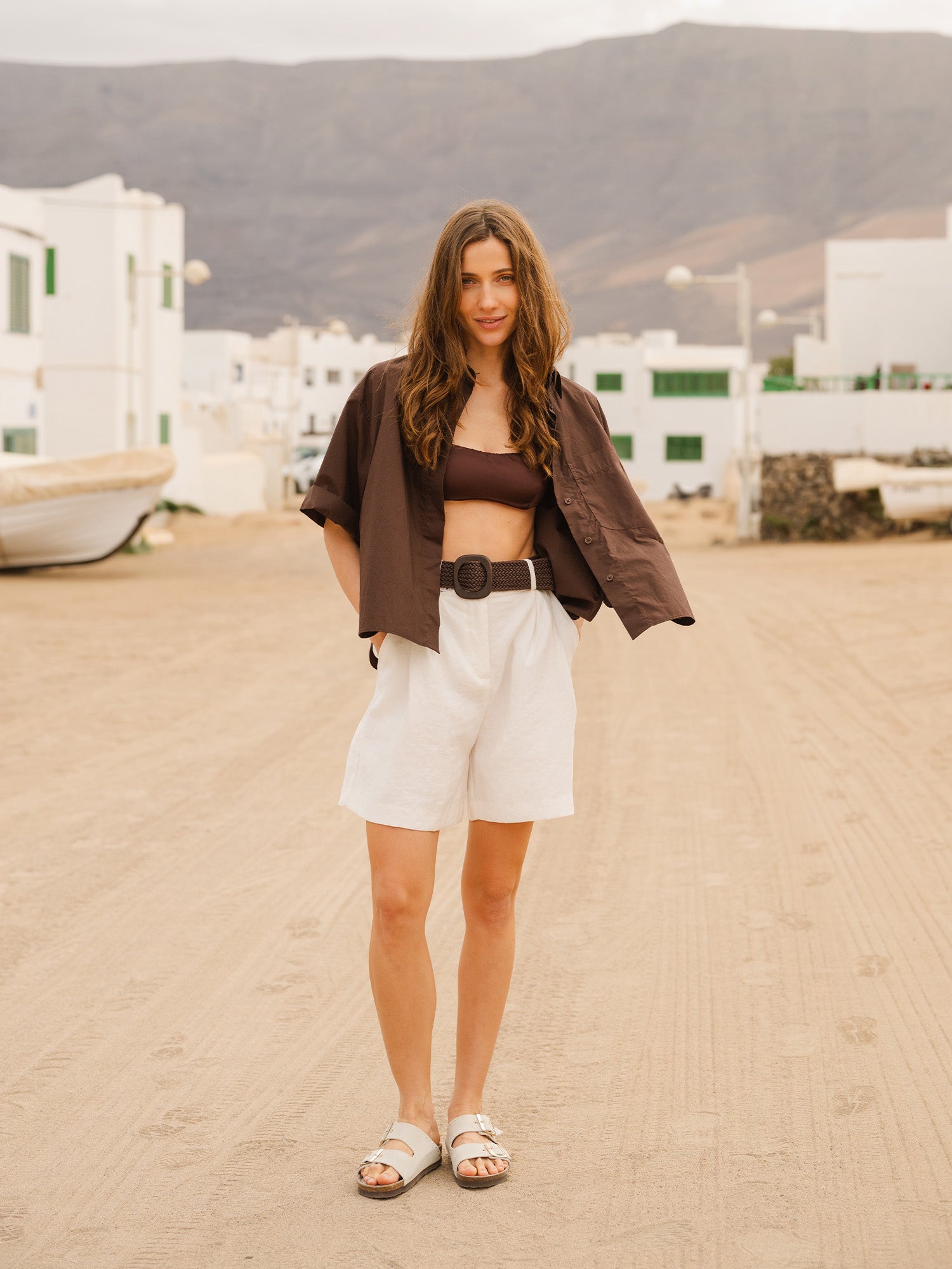 HONOLULU LEAD VELOUR OFF WHITE