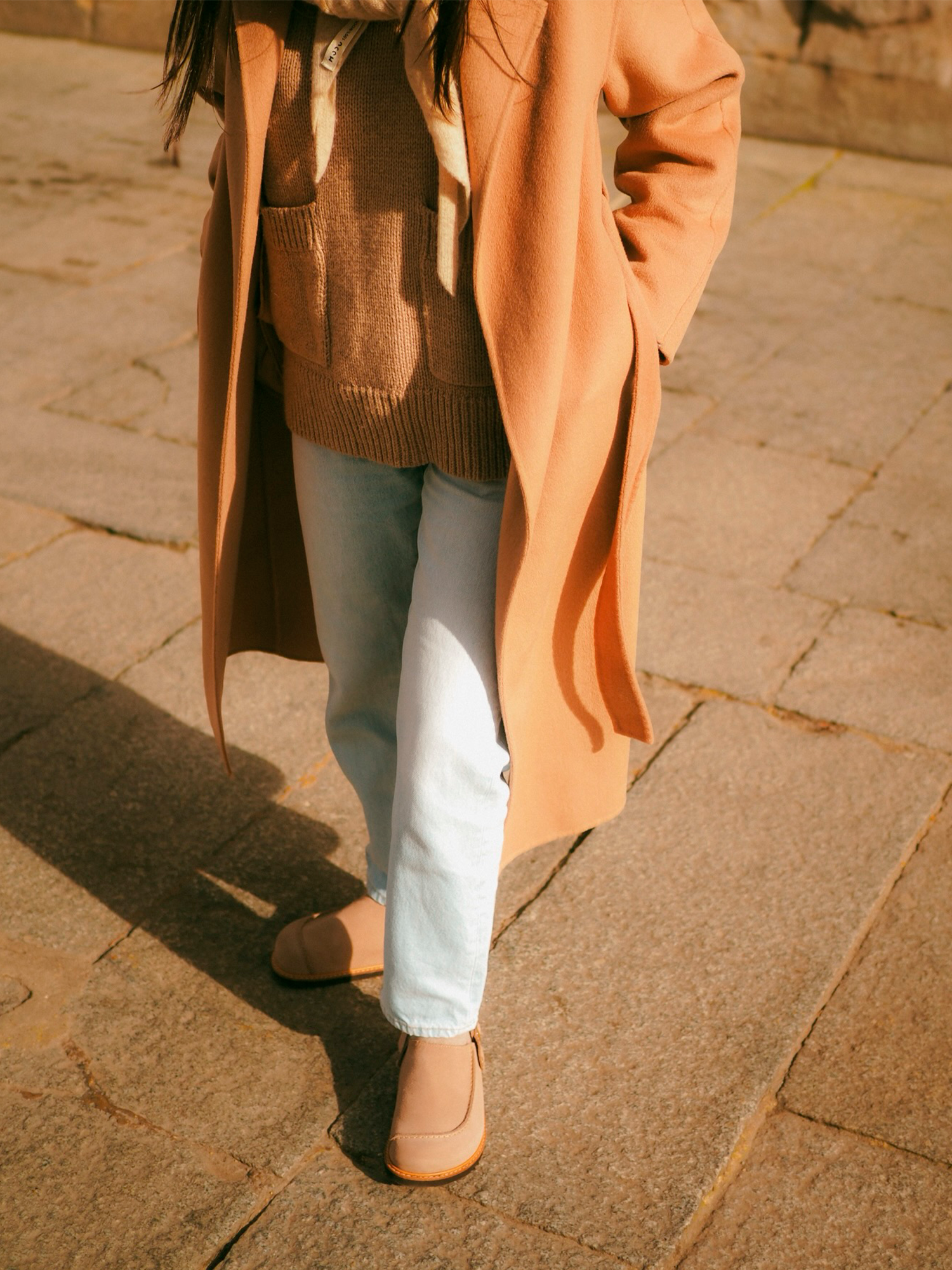 GALBANO VELOUR WOOL TAUPE