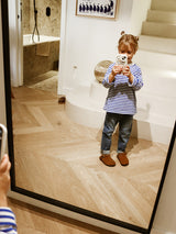 SHETLAND VELOUR WOOL MANDORLA