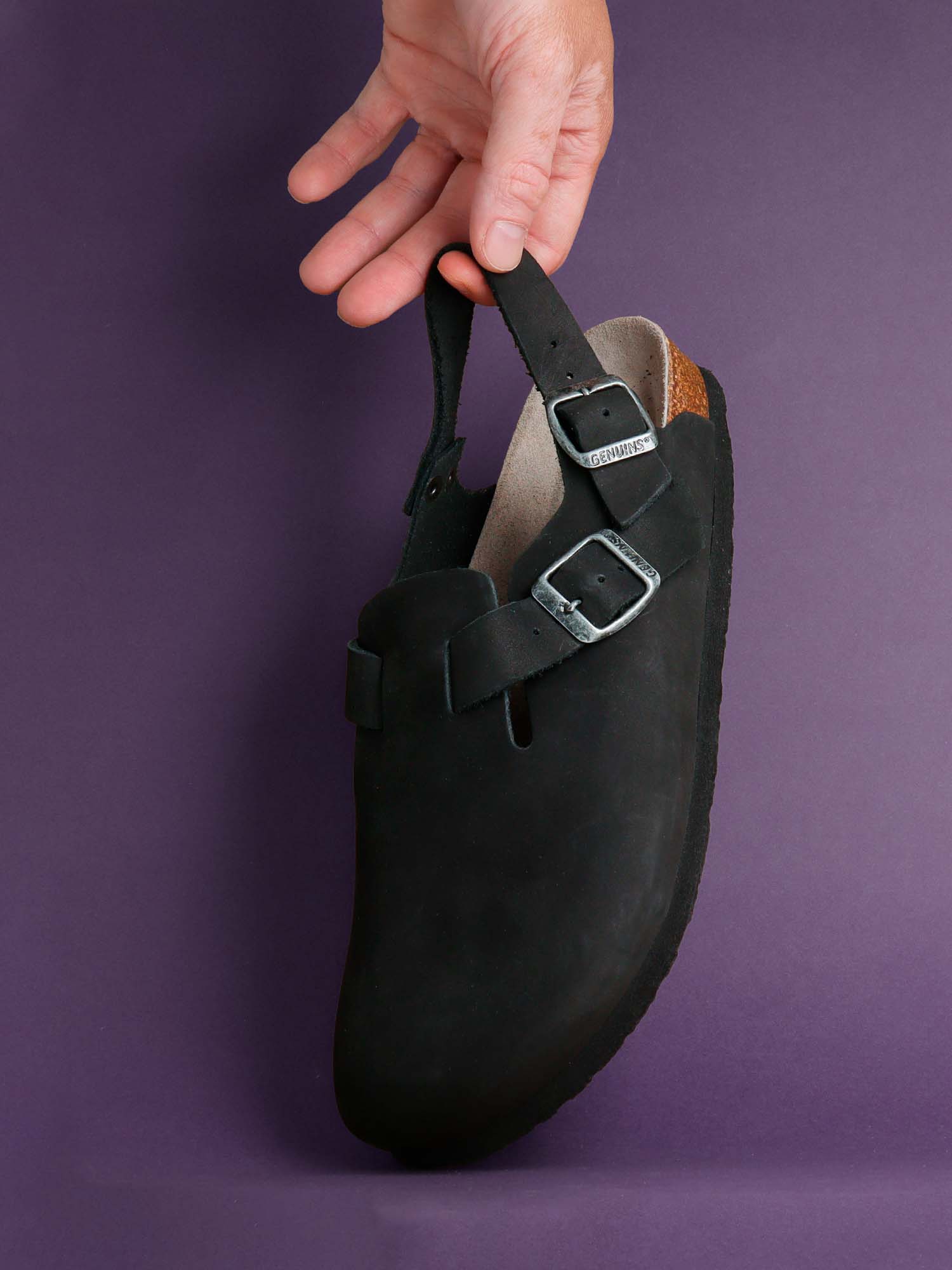 CORELLI NUBUCK BLACK MAN