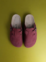 RIVA VELOUR BURGUNDY