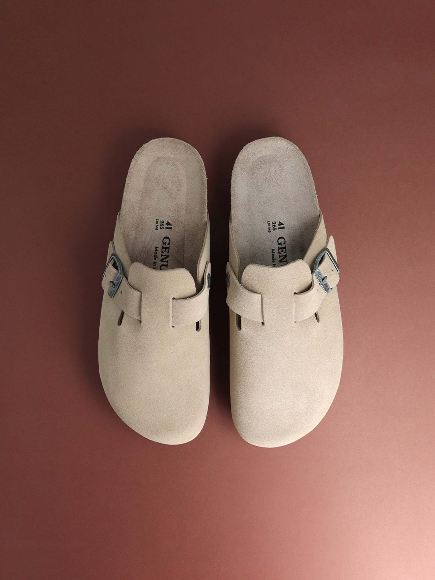 RIVA VELOUR TAUPE MAN